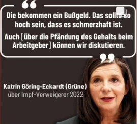 Katrin Göring-Eckardt zu Impfverweigerern