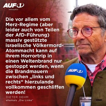 AUF1 - Dieter Dehm Zitat