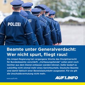 AUF1 - Beamte unter Generalverdacht
