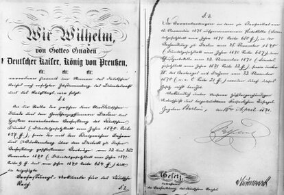 Deutsche Verfassung 1871