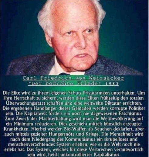 Weizsäcker zur Elite