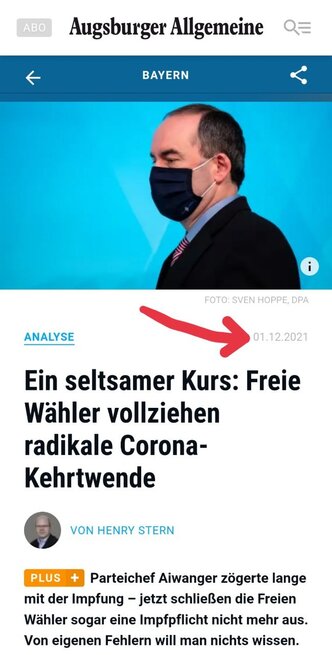 Die Freien Wähler auf Impfkurs