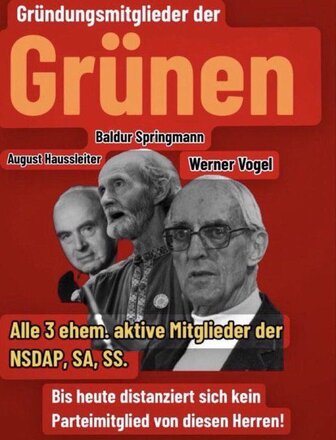 Die GRÜNEN und ihre schmutzige Vergangenheit