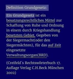 Definition Grundgesetz