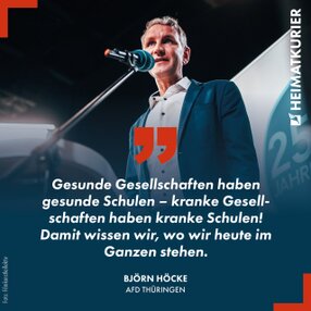 Höcke zur gesunden Gesellschaft