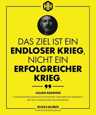 Julian Assange zu Krieg