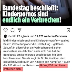 Bundestag und die Kinderpornos