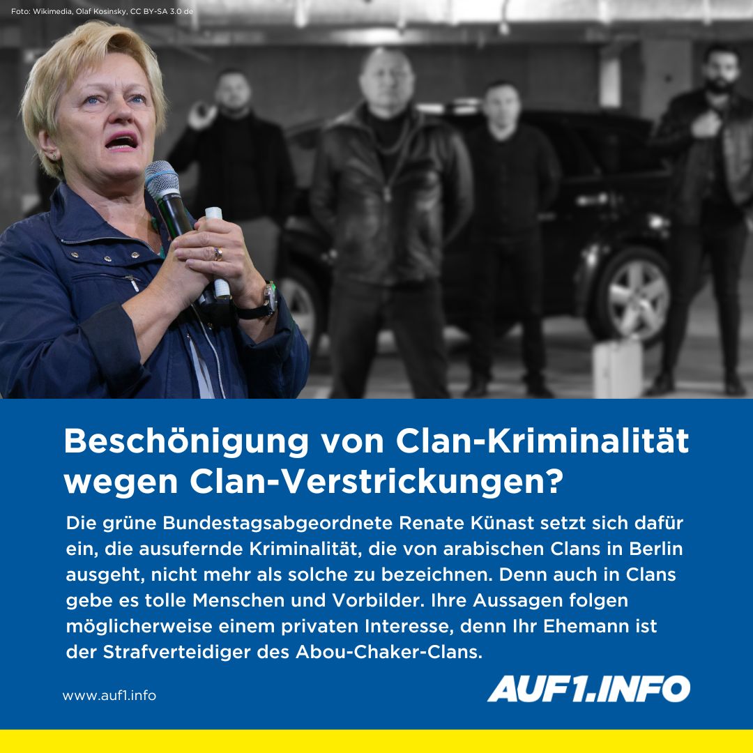 Künast und die Clankriminalität