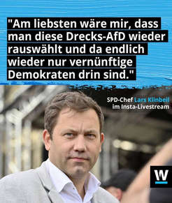 Lars Klingbeil zur AfD