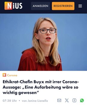 Ethikrat-Chefin Buyx zu Corona