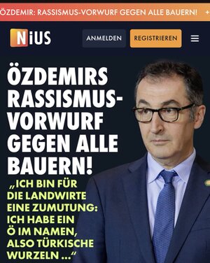 Özdemirs Rassismus