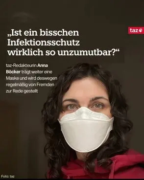 Anna Böcker zur Maske Anna Böcker zur Maske