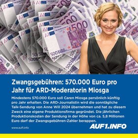 Zwangsgebühren für Miosga